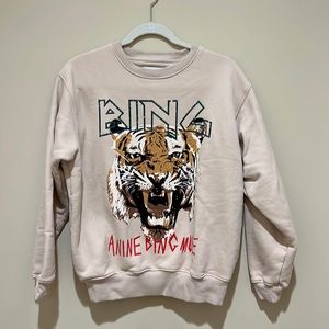 Anine Bing - tiger sweatshirt - size large